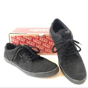 Vans Low Top Black on Black